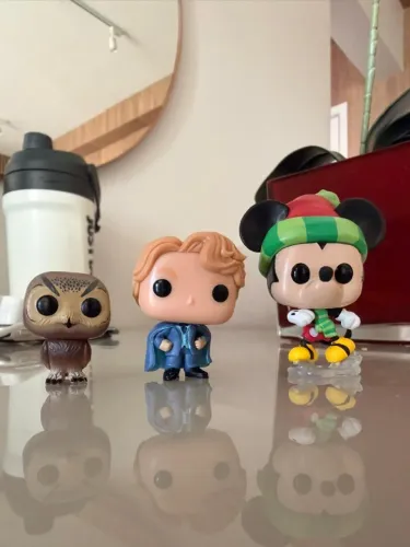 Kit Mini Funko Gilderoy Lockhart - Pigwodgeon -  Mickey - Harry Potter - Disney