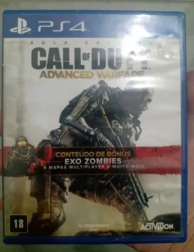 Call of Duty: Advanced Warfare - Edição Ouro para PS4 Código De Resgate Intacto<br>
