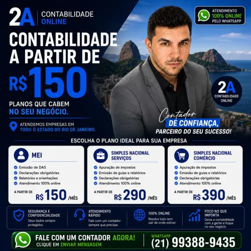 Contador Online | Abertura de Empresa | MEI | Simples Nacional
