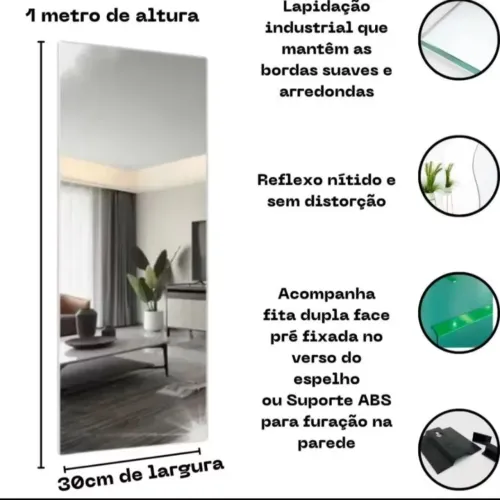 Espelho novo ma caixa