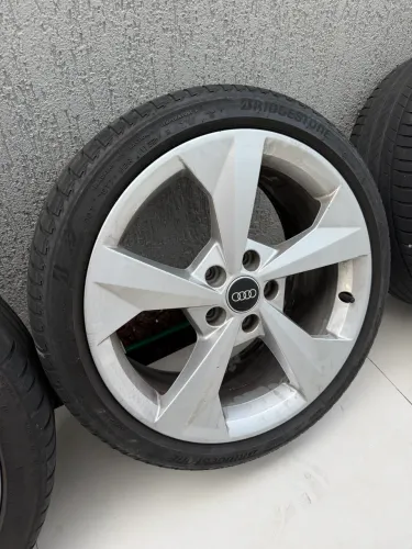Rodas Aro 18 AUDI 5x112 Com PNEUS 225/40