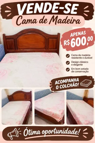 Cama de Madeira
