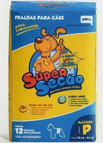 Pacote Fraldas para Cães Machos