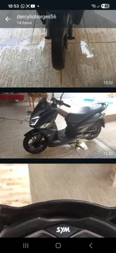 Dafra Cruisym 150 preta 2024