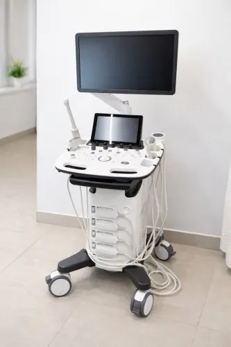 Ultrassom HS40 Samsung com 4 transdutores (2 deles 3D)