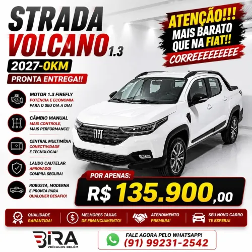 Fiat Strada Volcano 1.3 Flex 8V CD 2026