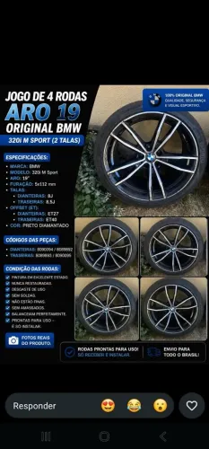 Rodas Bmw 320 M sport