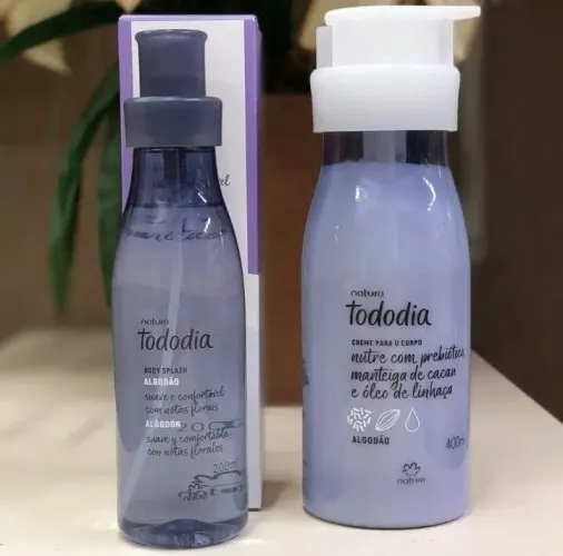 KIT NATURA TODO DIA ALGODÃO 