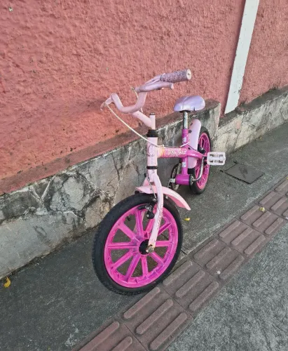 Bicicleta Feminina Aro 16, Muito Boa, Revisada