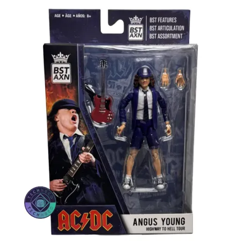 ANGUS YOUNG AC/DC - ACTION FIGURE - LACRADO