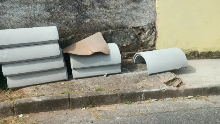 canaleta de concreto