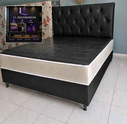 Cama box casal