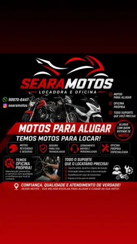 Alugo moto para aplicativo