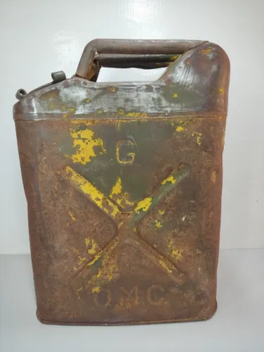 Galão Militar Antigo Nesco U.s.a Coleção Vintage Gep (Usado)