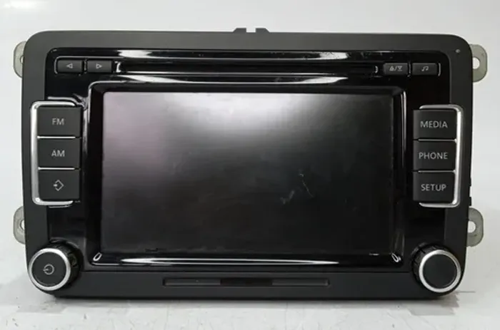 Central Multimídia Tiguan Fusca Passat Jetta 2012 5k0035190 Preto