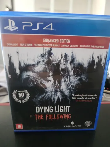 Jogo para PS4 PS5 usado mídia física Dying light The Following