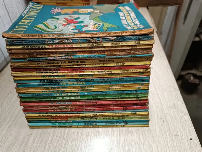 Revista e gibi usado 