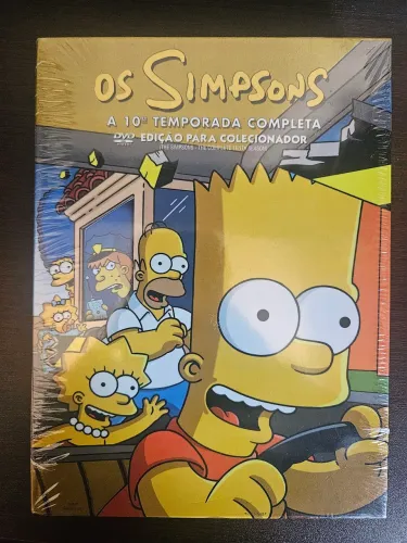 DVD Os Simpsons 10a temporada completa edição para colecionador- Original novo lacrado 