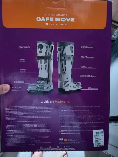 Bota imobilizadora robofoot