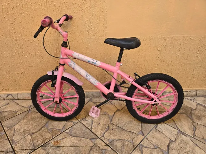 Bicicleta infantil Rosa - pequena