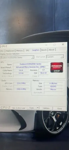 Vendo rx550 pra sair hoje