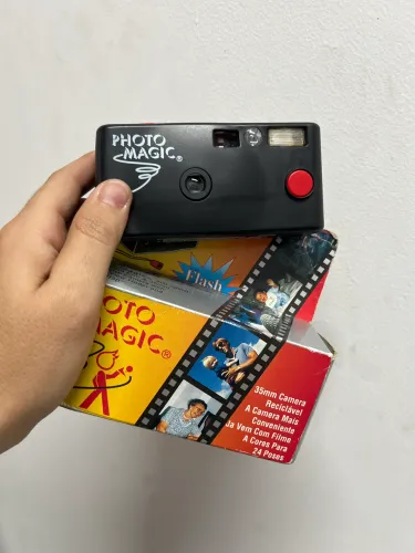 câmera analógica compacta Photo Magic