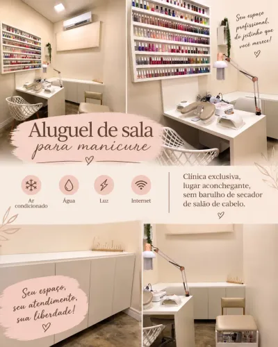 Alugo sala para manicure
