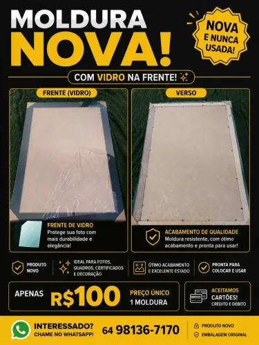Moldura nova R$100 Passo cartão