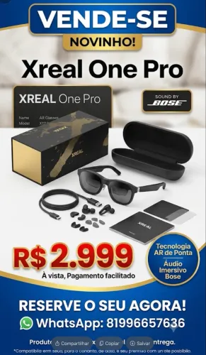 Xreal One Pro Novinho
