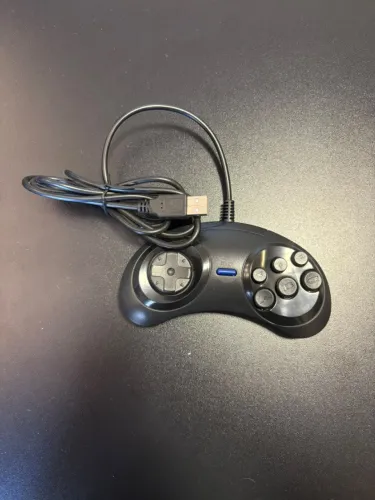 Controle Retrô Mega Drive USB para PC