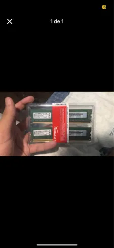 Memória ram ddr3 Lenovo 1280hz cada pent 4gb total 8gb , as duas por 125$