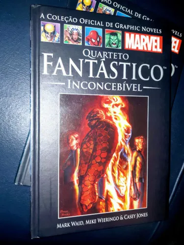 Quarteto fantástico inconcebível capa preta salvat