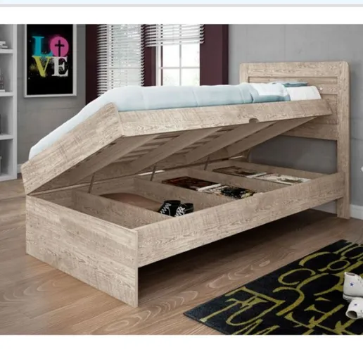 Quarto cama baú solteiro