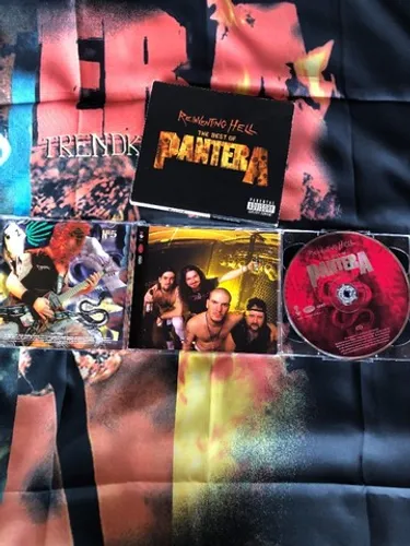 Pantera colecao rock iron maiden metallica heavy metal
