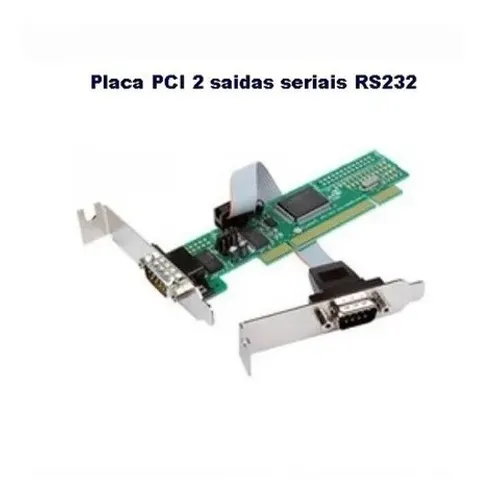 Placa Pci - 2s-pci Com 2 Portas Serial (m/m) - Comm5