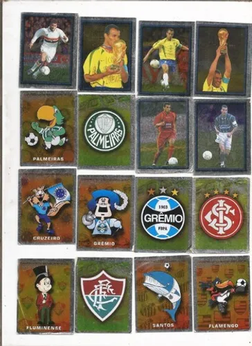 campeonato brasileiro 2002 / figurinhas avulsas para v. Completar seus álbuns