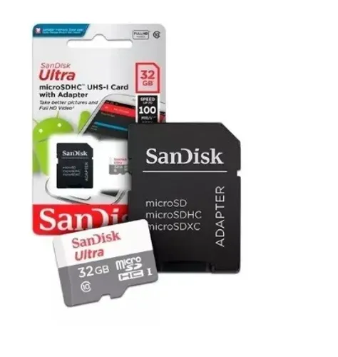Cartão Memória Sandisk 32gb (Distribuidora JK Eletrônicos, Honestidade e Qualidade)