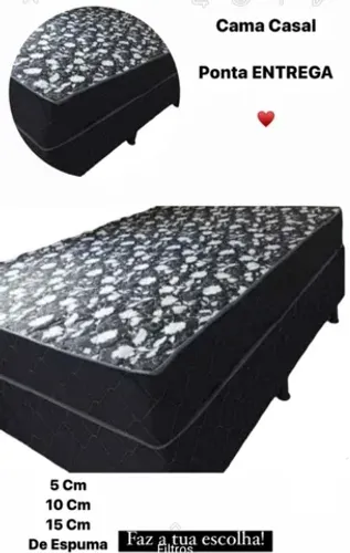 Cama box casal entrega grátis 