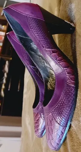 Sapato roxo 34