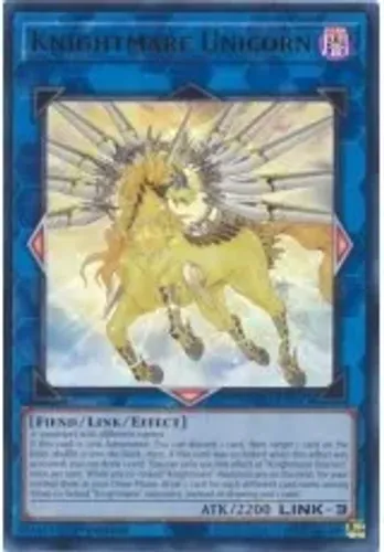 Yugioh!!! Knightmare Unicorn [ra01-pt043] Ultra Rare