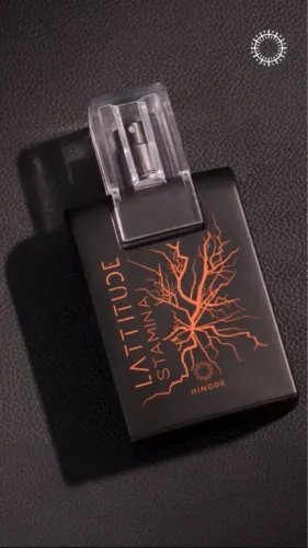 LATTITUDE STAMINA Hinode uma  fragrância AMADEIRADA ENVOLVENTE