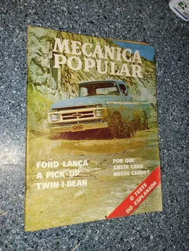Revista mecânica popular antiga