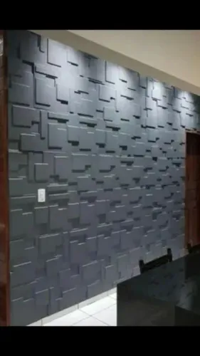 Projeto de Deus placa de gesso 3d 