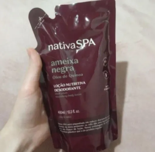 Refil hidratante corporal Ameixa Negra 