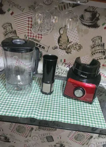Liquidificador 1200W Philips vermelho 110V