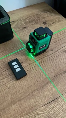 Nível a Laser Hilda 12 Linhas 3D - Auto-nivelamento e Precisão 360°