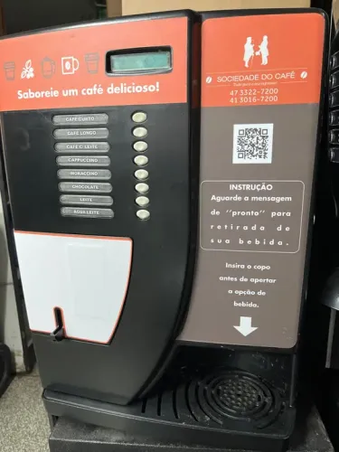 Maquina automatica de café espresso grãos