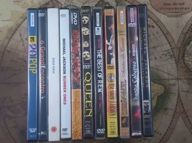 Kit com 11 DVDs