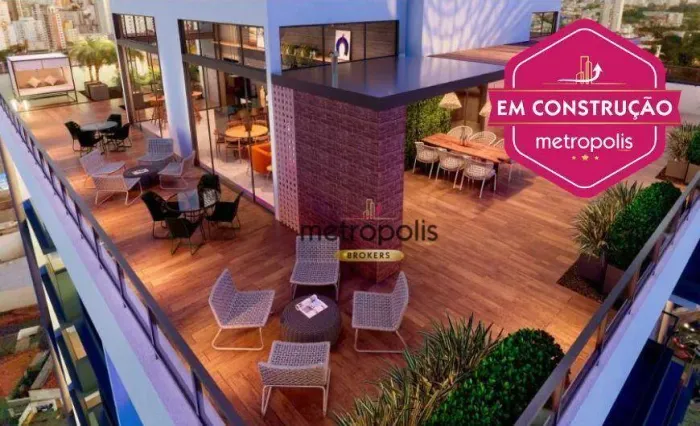 Apartamento Duplex à venda, 152 m² por R$ 2.095.870,55 - Jardim - Santo André/SP