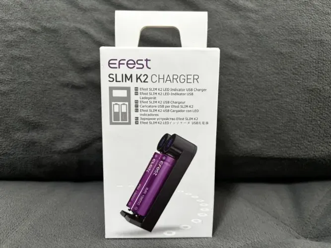 Carregador Efest Slim K2